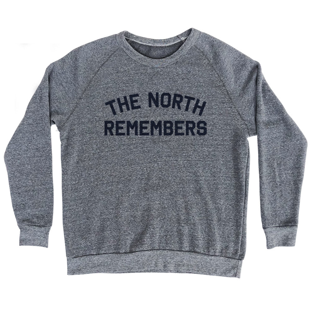 The North Remembers Men's Tri-Blend Sweatshirt product image 1