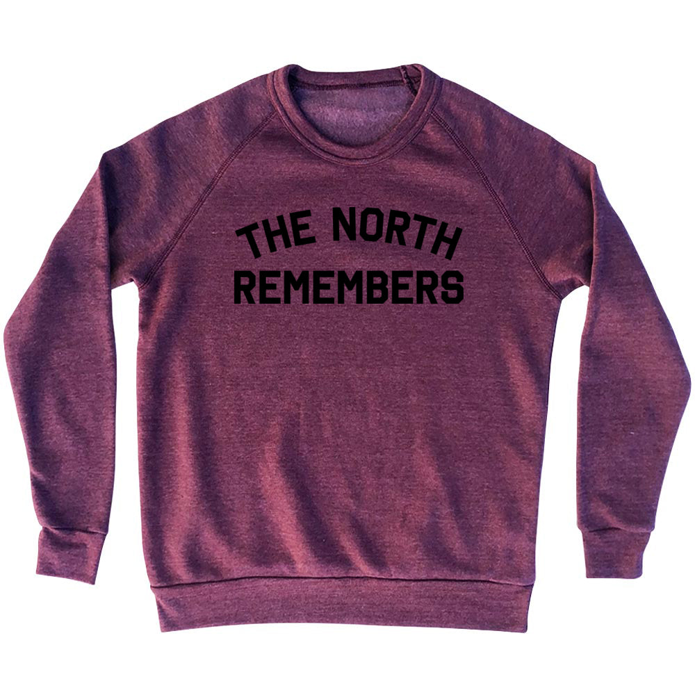 The North Remembers Men's Tri-Blend Sweatshirt product image 1