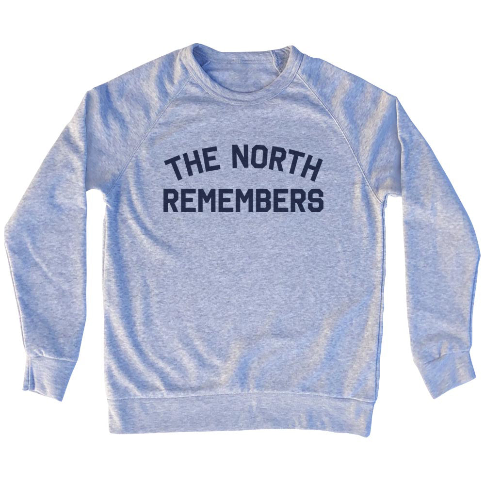 The North Remembers Men's Tri-Blend Sweatshirt product image 1