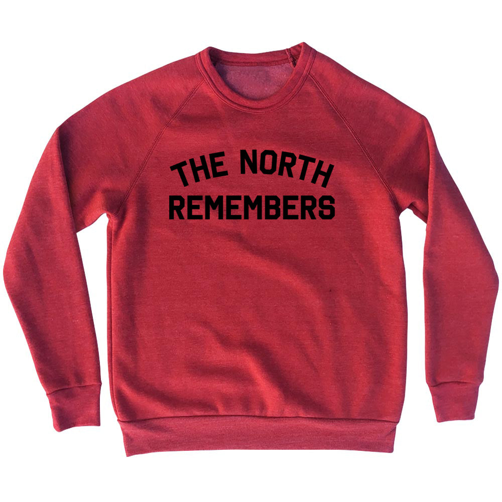 The North Remembers Men's Tri-Blend Sweatshirt product image 1