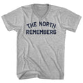 The North Remembers Men's Cotton V-neck T-shirt product image 1