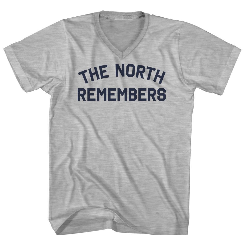 The North Remembers Men's Cotton V-neck T-shirt product image 1