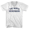 The North Remembers Men's Cotton V-neck T-shirt product image 1