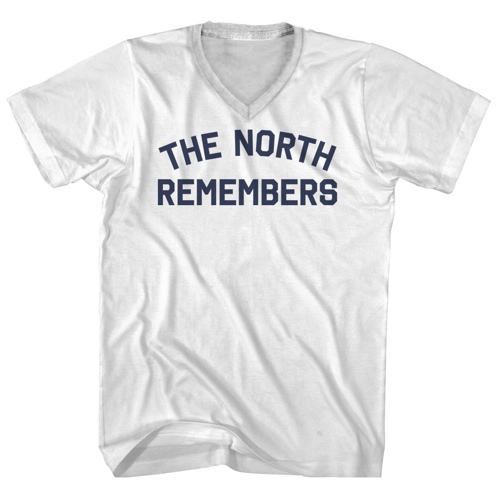 The North Remembers Men's Cotton V-neck T-shirt product image 1