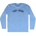They Gone Men's Tri-Blend Long Sleeve T-shirt product image 1