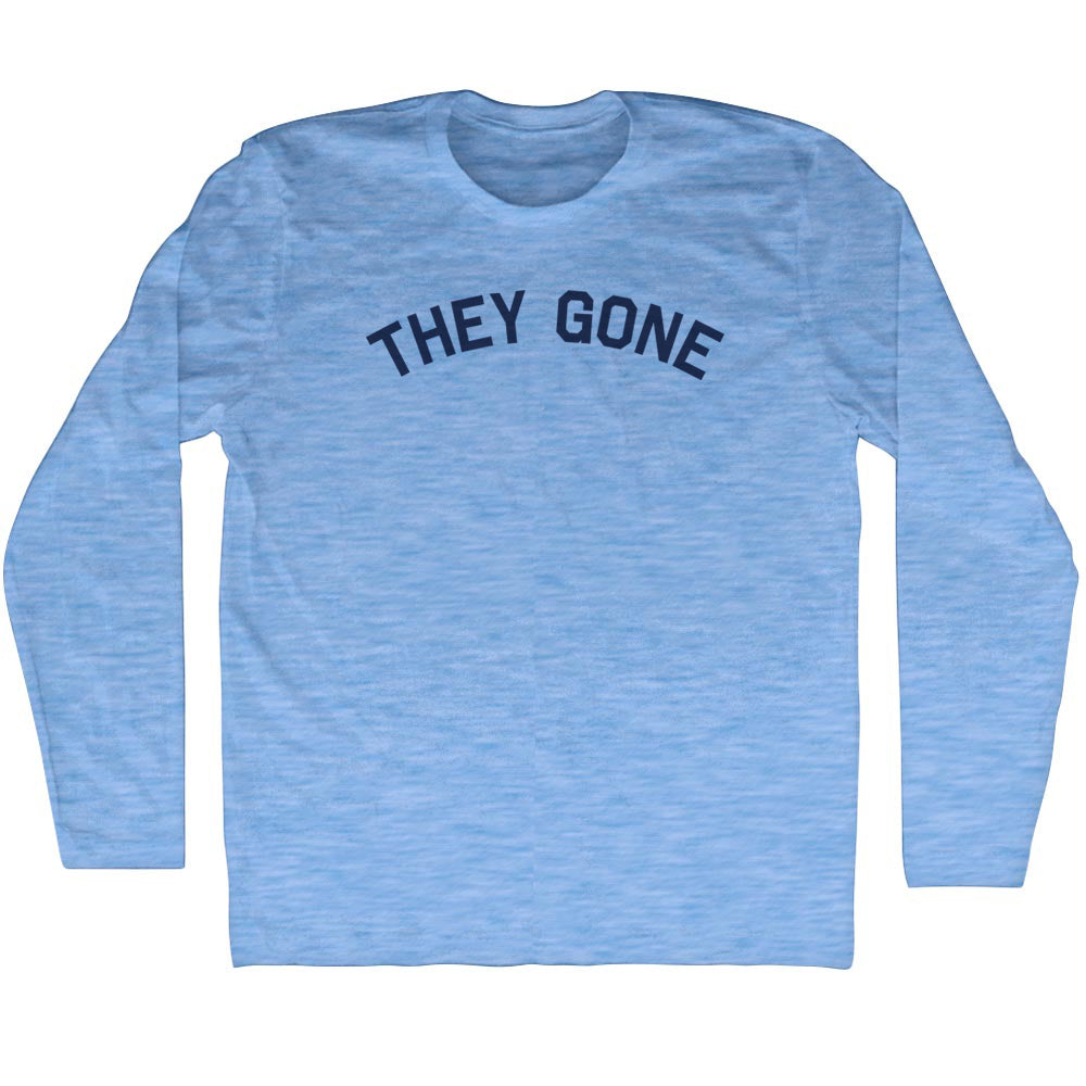 They Gone Men's Tri-Blend Long Sleeve T-shirt product image 1