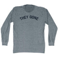 They Gone Men's Tri-Blend Long Sleeve T-shirt product image 1