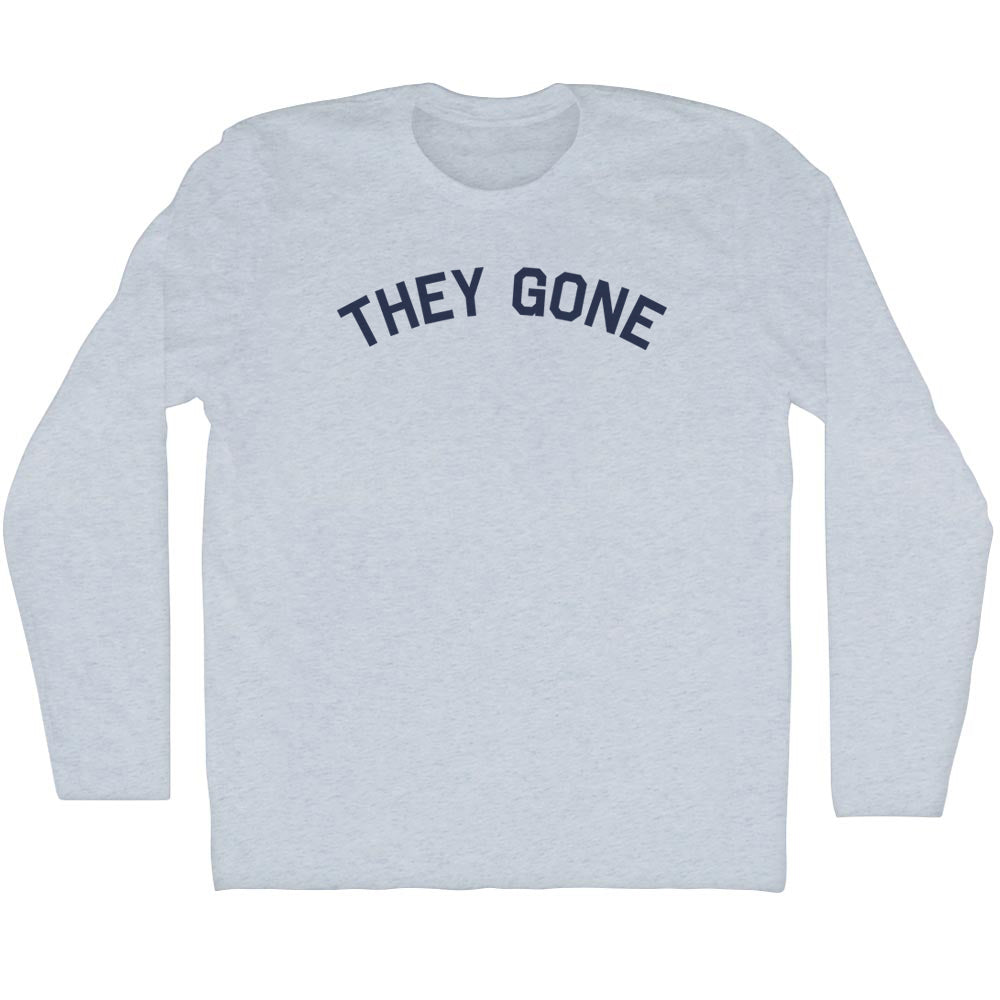 They Gone Men's Tri-Blend Long Sleeve T-shirt product image 1