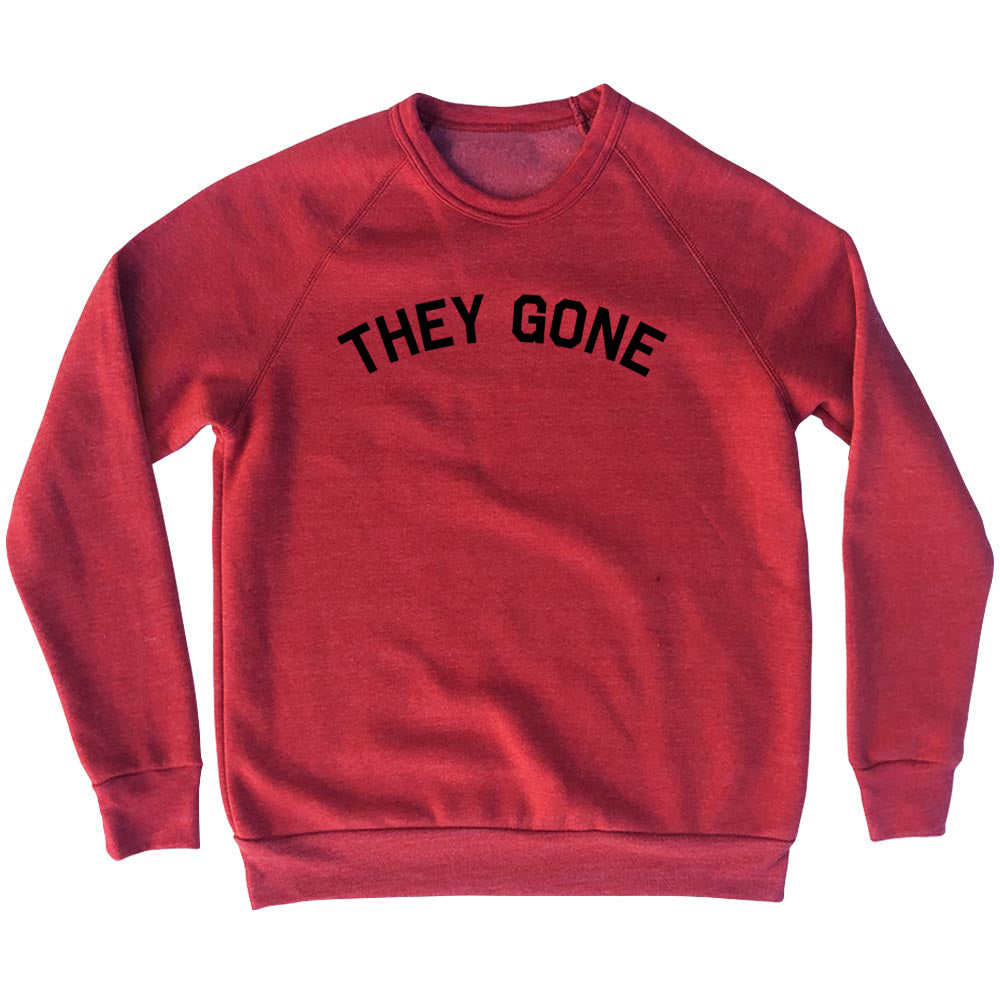 They Gone Men's Tri-Blend Sweatshirt product image 1