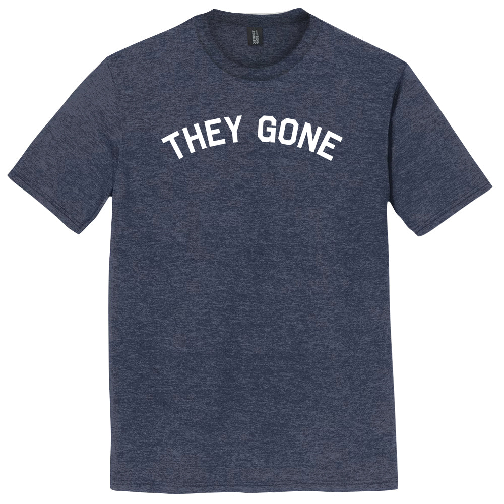 They Gone Mens Tri-Blend DTG T-shirt product image 1