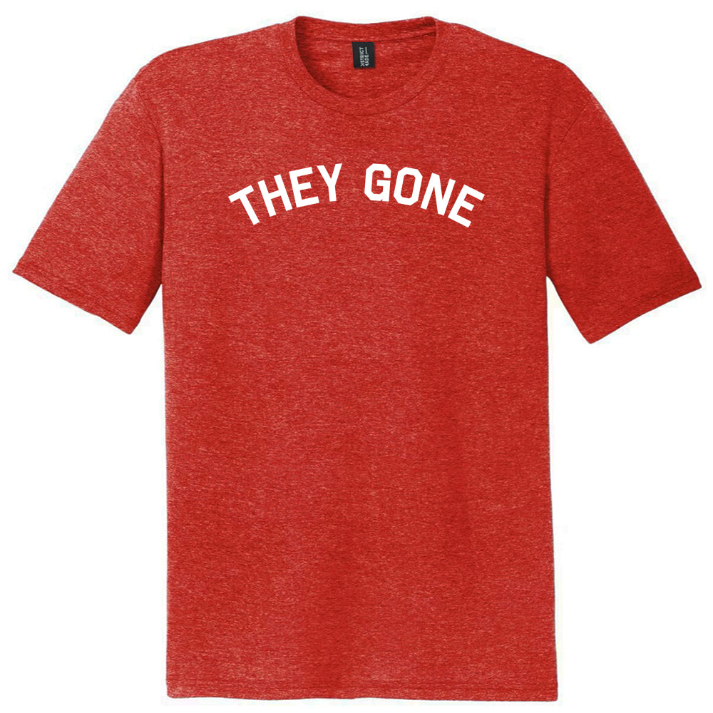 They Gone Mens Tri-Blend DTG T-shirt product image 1