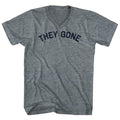 They Gone Tri-Blend V-neck Womens Junior Cut T-shirt product image 1